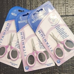 Westcott titanium scissors fine cut pack of 3